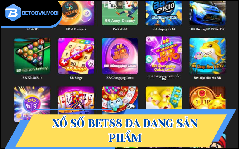Thử sức với rất nhiều trò chơi hấp dẫn
