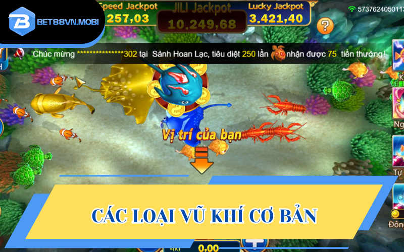 Hệ thống vũ khí hỗ trợ bet thủ