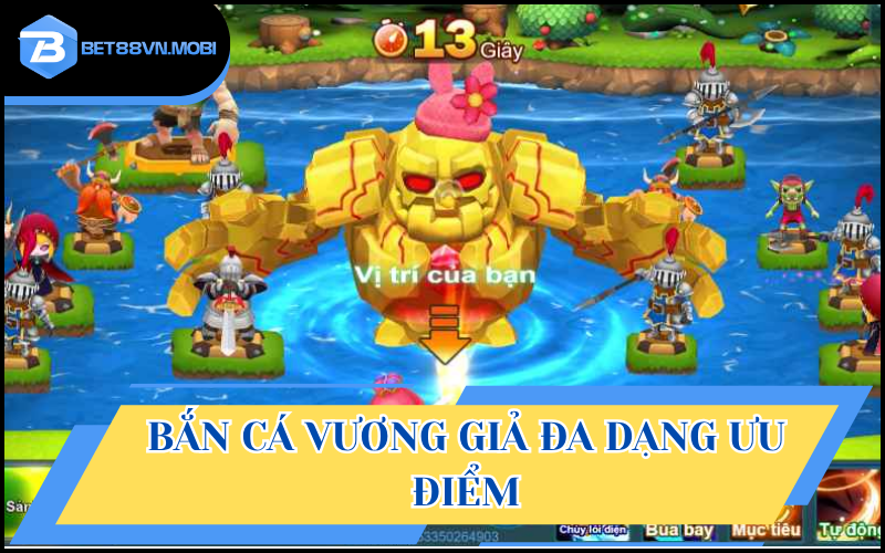 Game được xây dựng với đa dạng ưu điểm hấp dẫn