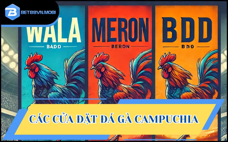 Luôn tồn tại 3 cửa đặt khi tham gia