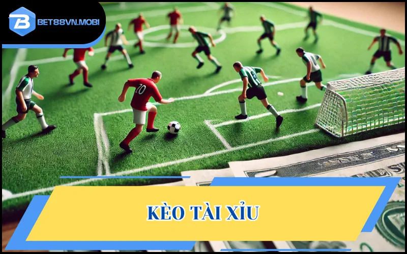Kèo tài xỉu là dạng cược đoán định so sánh thực tế với tỷ lệ